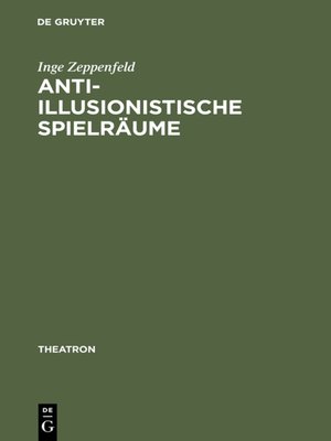 cover image of Anti-illusionistische Spielräume